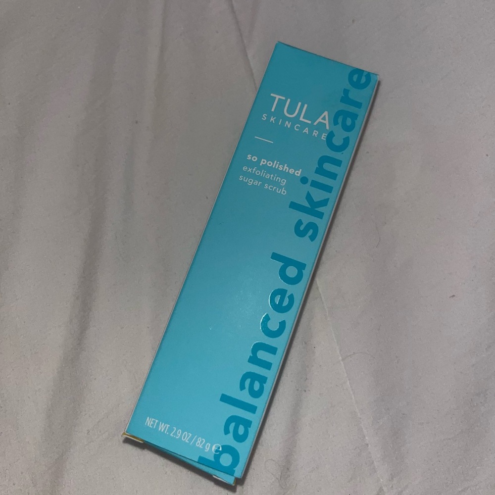 TULA So polished exfoliating sugar scrub